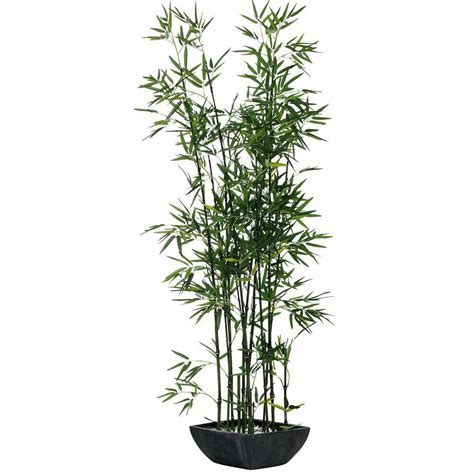 Eine gute maßnahme den wurzelbereich zu schützen ist es, einen kaninchendraht um den bambus aufzustellen und diesen mit laub aufzufüllen. Kunstpflanze Bambus günstig online kaufen - Mein Schöner ...