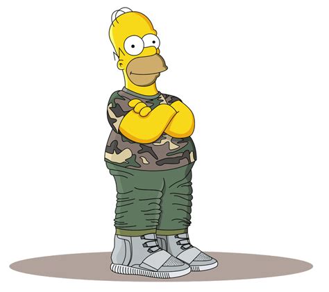 Postacie The Simpsons W Butach Adidas Yeezy Olga WÓjcik Yeezy Boost 750 Adidas Yeezy Boost