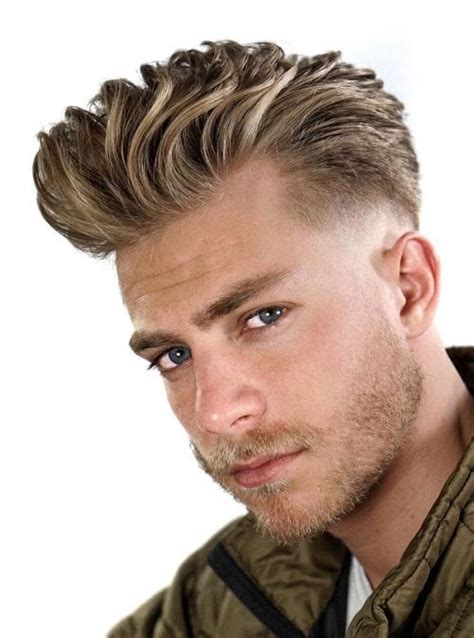 Those who are drawn to classic cuts and styles but wish to add a modern twist to their looks will appreciate fade. Top 35 Stunning Blonde Hairstyles for Men | Best Blonde ...