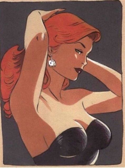 Sexy Redhead Pop Art Comic Vintage Pop Art Fantasy Art Women