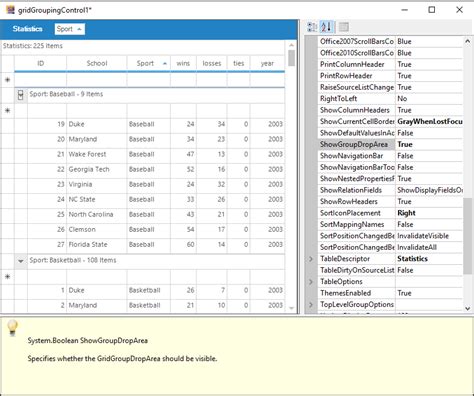 Grid Designer In Windows Forms Gridgrouping Control Syncfusion