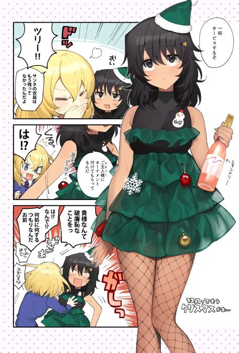 Andou And Oshida Girls Und Panzer And 1 More Drawn By Tan3charge