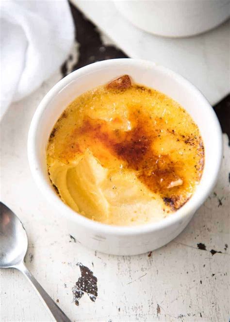 This rich silly smooth Creme Brûlée is a chef recipe is crazy easy