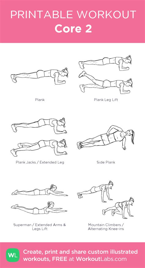 Core 2 My Visual Workout Created At WorkoutLabs Com Click Through To