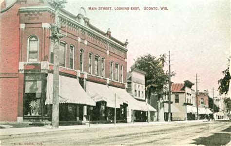 Penny Postcards From Oconto County Wisconsin