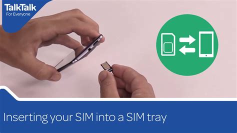 Inserting Your Sim Into A Sim Tray Youtube