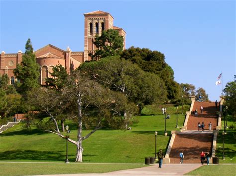 The university of california in los angeles, better known as ucla, is one of 10 campuses ucla admission is selective, but students who are admitted get to experience the true bruin code of living. File:Janss Steps, Royce Hall in background, UCLA.jpg ...