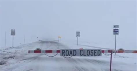 Plains Highways Still Closed After Overnight Snowstorm Cbs Colorado