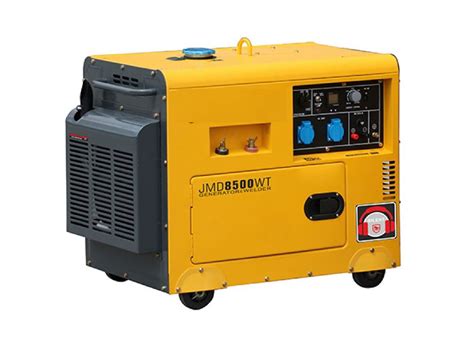How to quiet a generator? Electric Power General Diesel Generator Quiet 5000 W 50/60 ...