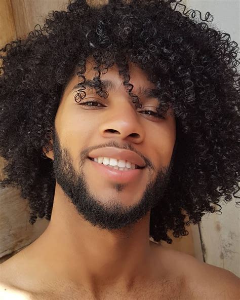 Black Men Long Curly Hairstyles Men S Hairstyles 2020 Black Men With