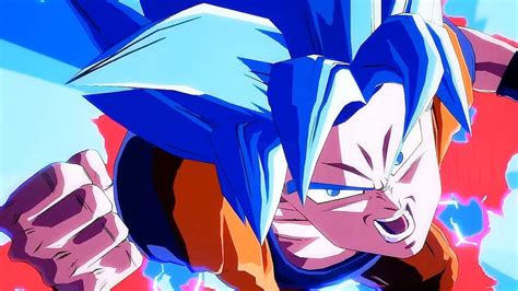 Dragon Ball Fighterz El Poder De Son Goku En Super Saiyan Blue