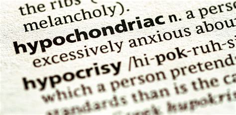 who is a hypochondriac is it a mental illness