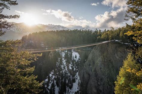 Take A Look At Canadas Highest Suspension Bridge It Will Come With A
