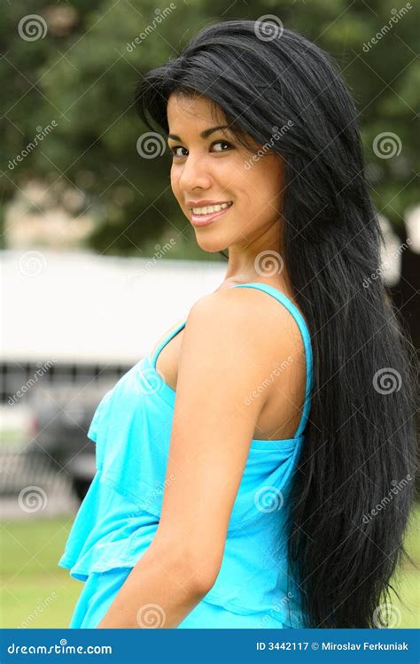 Beautiful Spanish Girl Stock Image Image Of Attractive 3442117
