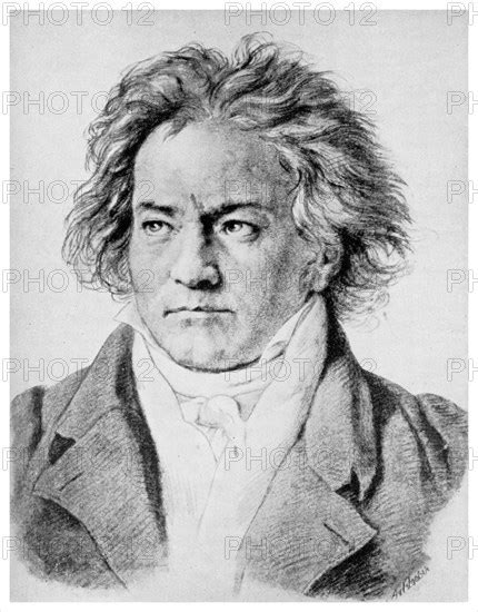 Ludwig Von Beethoven German Composer C1818 1822 1956 Artist