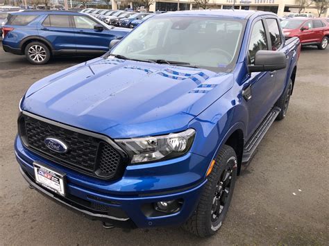 New 2020 Ford Ranger Xlt 4wd Supercrew 5 Box Crew Cab Pickup In