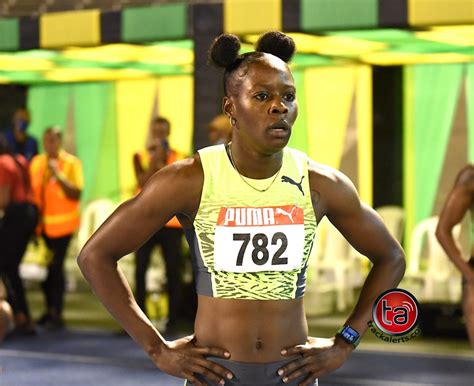 Shericka Jackson On 200m World Record Watch Track