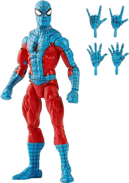Boneco Marvel Legends Series Spider Man Figura Web Man De 15 Cm Com