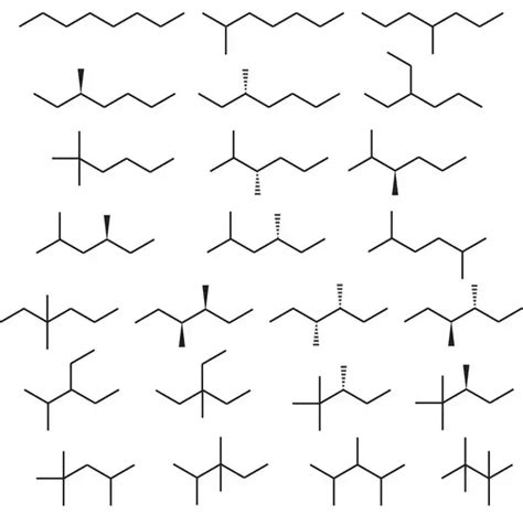 Isomers Of Octane Drawing Howto Draw