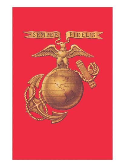 Us Marine Corps Logo Prints At