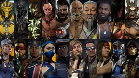 Top 20 Greatest Mortal Kombat Characters Of All Ti By Herocollector16