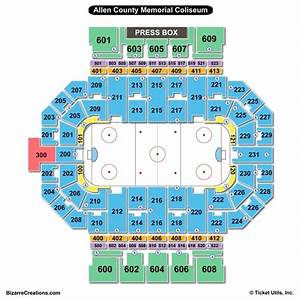 Fort Wayne Memorial Coliseum Seating Chart Brokeasshome Com