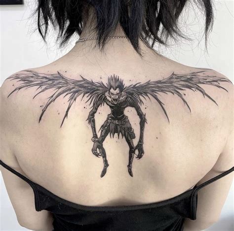 Ryuk Tattoo By Abradark Rdeathnote