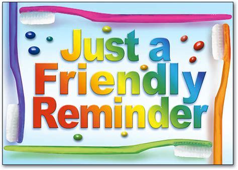 Check spelling or type a new query. Just a Friendly Reminder Postcard | SmartPractice Dental