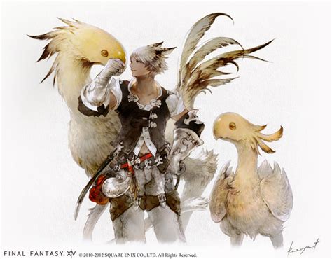 Square Enix Reveals New Character Concept Art For Final Fantasy Xiv 20