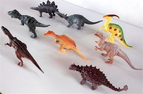 Dinossauros Brinquedo 16cm Kit C 6 Barato R 8500 Em Mercado Livre