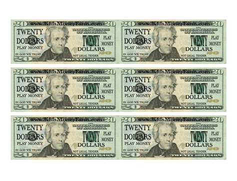 5 Best Images Of Printable Fake Money Bills Julianne