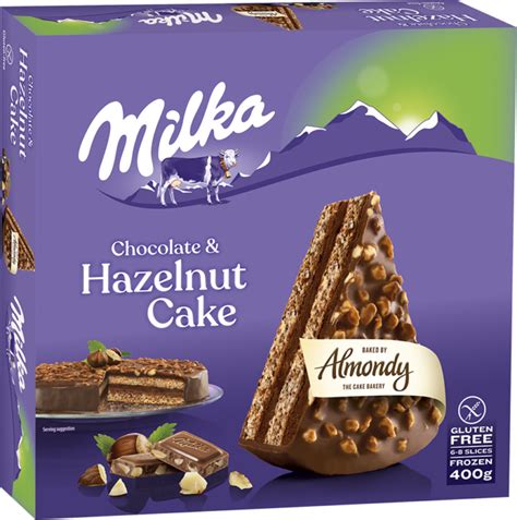 Milka Chocolate And Hazelnut Cake Almondy