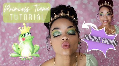 Princess Tiana Makeup Tutorial Princess Tiana Halloween Costume Youtube