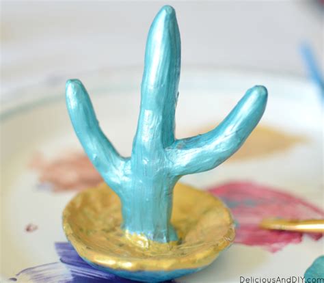 Observe our fantastic illustrations and make your selection! DIY Cactus Clay Ring Holder - Delicious And DIY