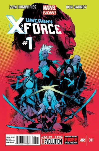Uncanny X Force 2013 1 Vfnm Marvel Now Silver Age Comics