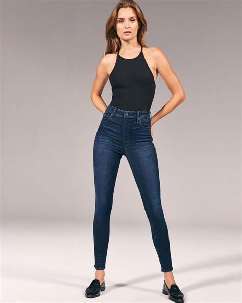 Model 1 Skinny Jeans Super Skinny Jeans Abercrombie Women