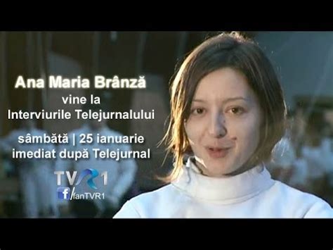 Ana maria popescu, formerly known as ana maria brânză (romanian pronunciation: Ana Maria Brânză vine la Interviurile Telejurnalului - YouTube
