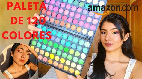 ReseÑa De La Paleta De Sombras 120 Colores 🌈 Amazon Youtube