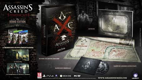 Assassin s creed Syndicate édition spéciale et collector The rooks