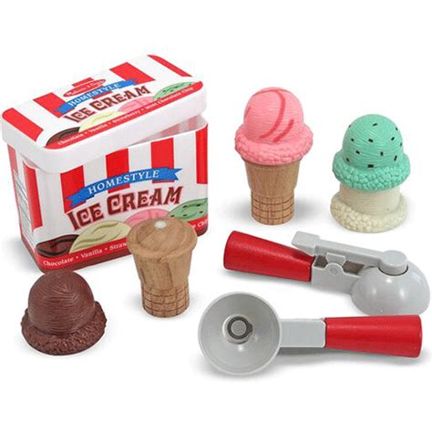 Melissa And Doug Scoop And Stack Ice Cream Cone Playset Pitter Patter