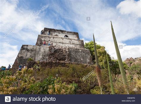 While the climb up the pyramid is spectacular, there are also other reasons to visit this charming town. El Tepozteco Pyramid - Tepoztlán, Morelos, Mexico Stock ...