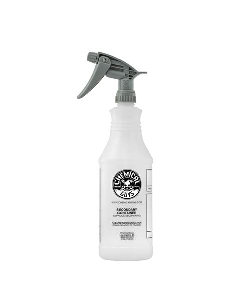 ACC_130 Professional Chemical Guys Chemical Resistant Heavy Duty Bottle & Sprayer (32 oz ...