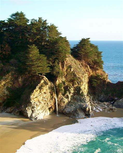 Mcway Falls At Julia Pfeiffer Burns State Park In Big Sur Etsy