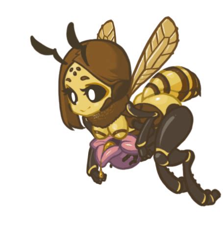 Monstergirl Honeybee Worker By Muhut On Deviantart