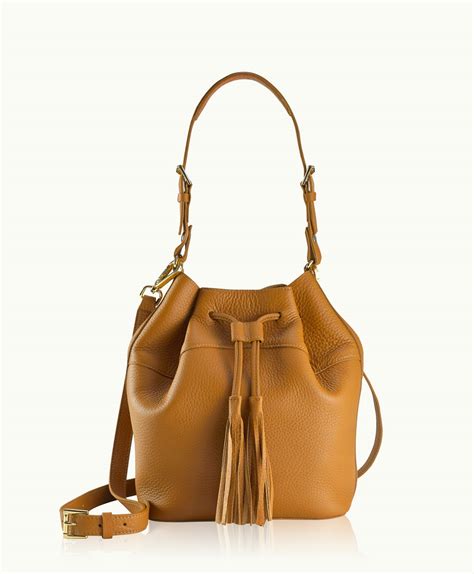 Tan Bucket Bag - All Fashion Bags