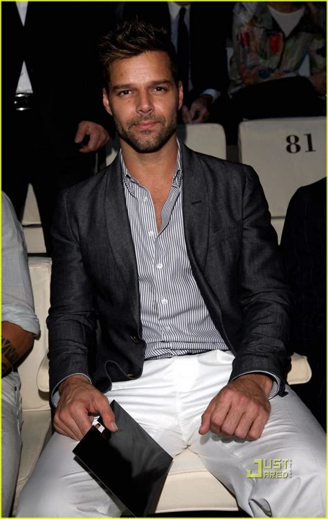 Ricky Martin Milan Fashion Week Man Photo 2460659 Ricky Martin