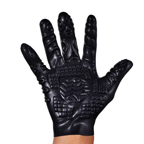 Right Hand Five Finger Vibrating Massage Glove Adult Sex Toys Fun Toy