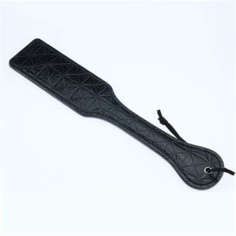 buy women men adult pu leather spank paddle submissive fetish sm flog beat whip sex toy at