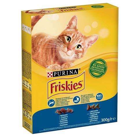 The recipes are carefully selected and have a smooth texture. Buy Friskies, Cat Food, Dry With Salmon and Vegetables for ...