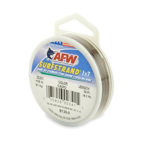 Afw 135 Surfstrand 1 X 7 30 Feet Musky Tackle Online